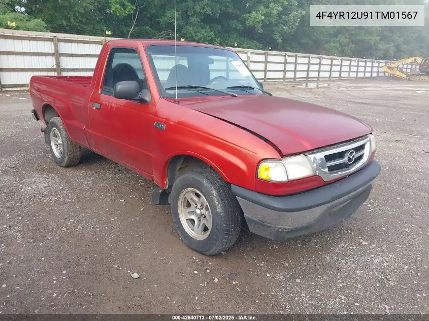 2001 Mazda B3000 Ds/Se VIN: 4F4YR12U91TM01567 Lot: 42640713