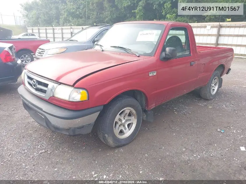 2001 Mazda B3000 Ds/Se VIN: 4F4YR12U91TM01567 Lot: 42640713