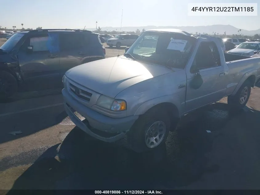 2002 Mazda B3000 VIN: 4F4YYR12U22TM1185 Lot: 40819886