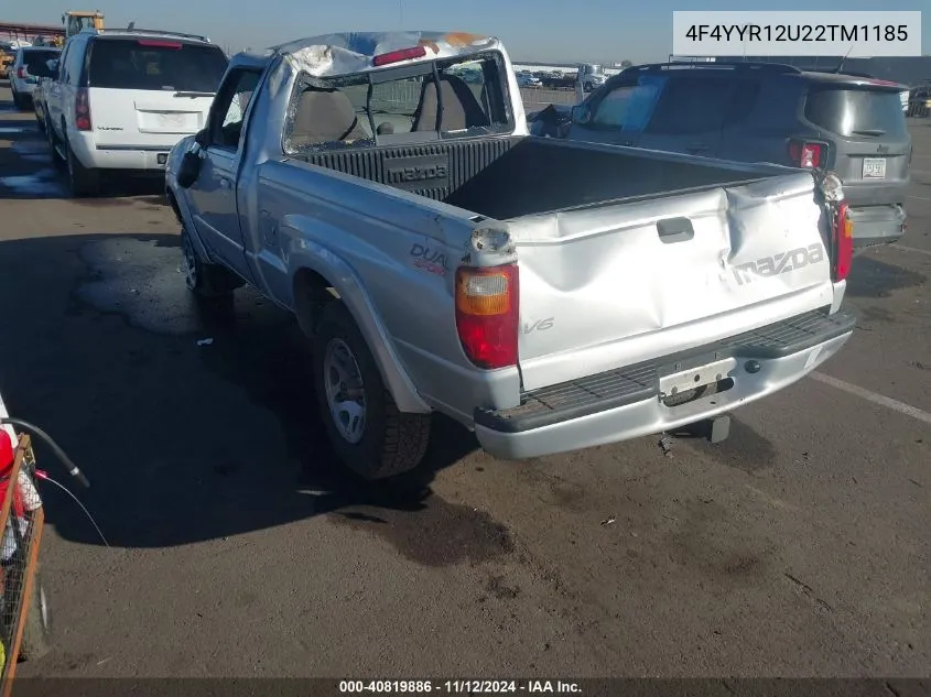 2002 Mazda B3000 VIN: 4F4YYR12U22TM1185 Lot: 40819886
