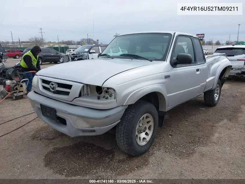 2002 Mazda B3000 Ds VIN: 4F4YR16U52TM09211 Lot: 41741160