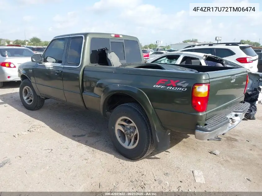2002 Mazda B3000 VIN: 4F4ZR17U72TM06474 Lot: 42551822