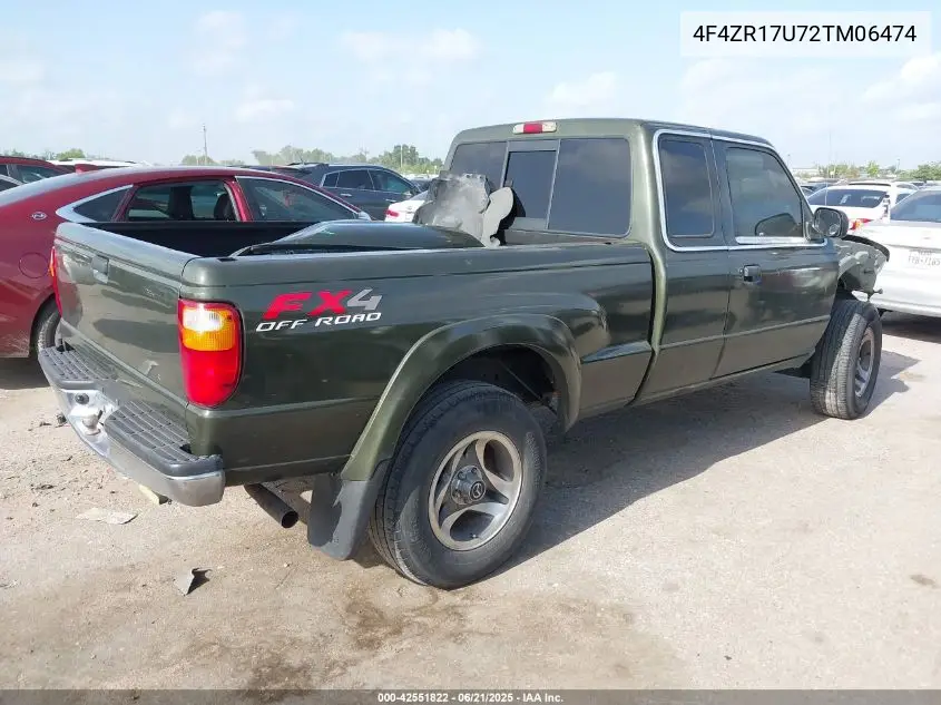 2002 Mazda B3000 VIN: 4F4ZR17U72TM06474 Lot: 42551822