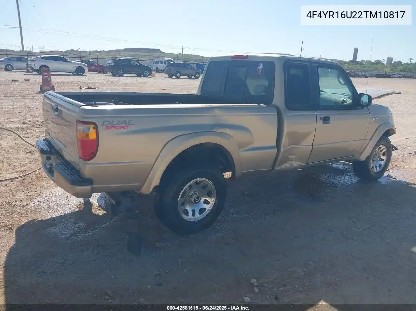 2002 Mazda B3000 Ds VIN: 4F4YR16U22TM10817 Lot: 42581615