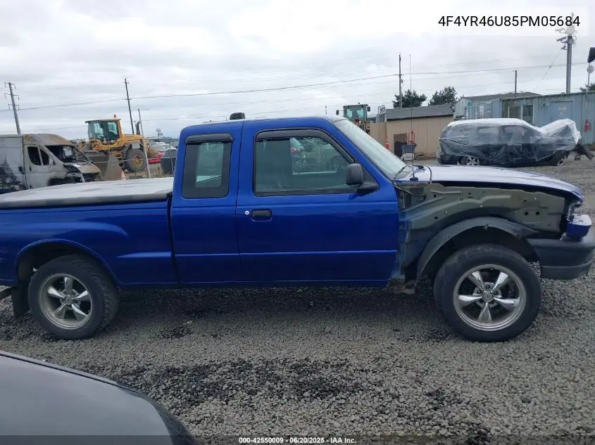 2005 Mazda B3000 VIN: 4F4YR46U85PM05684 Lot: 42550009