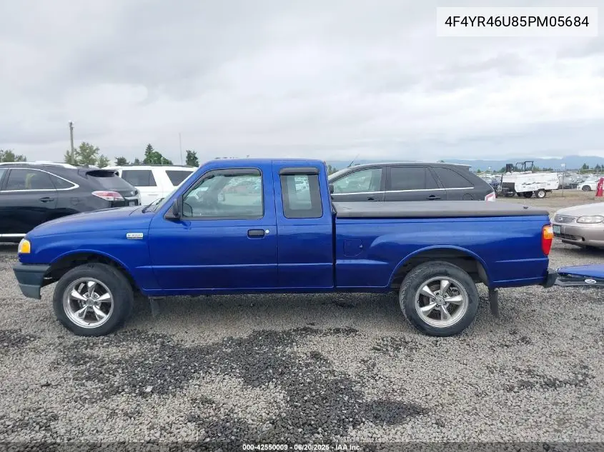 2005 Mazda B3000 VIN: 4F4YR46U85PM05684 Lot: 42550009
