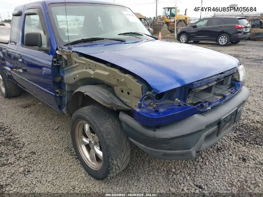 2005 Mazda B3000 VIN: 4F4YR46U85PM05684 Lot: 42550009