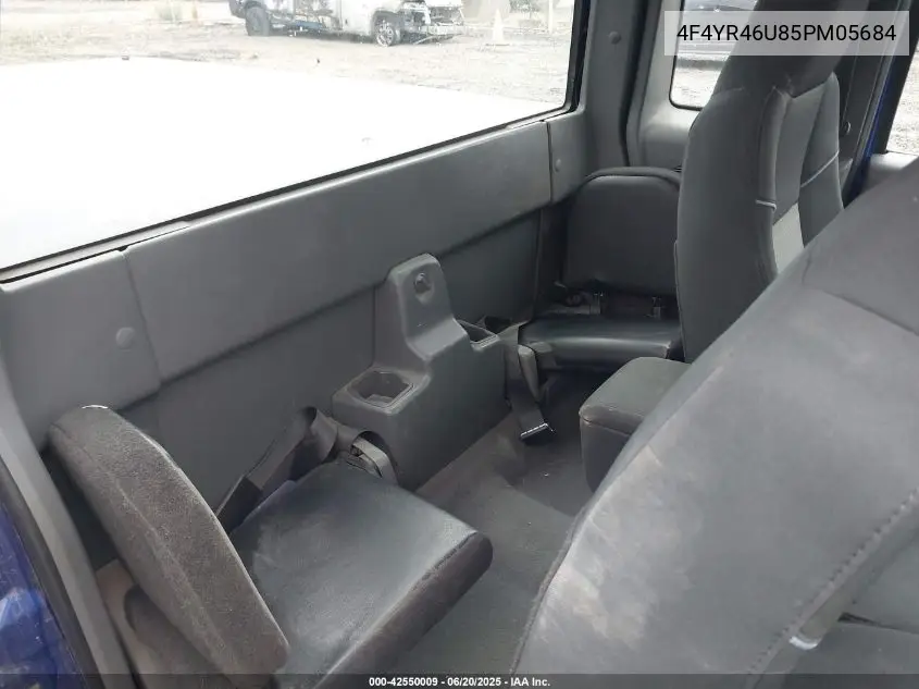 2005 Mazda B3000 VIN: 4F4YR46U85PM05684 Lot: 42550009