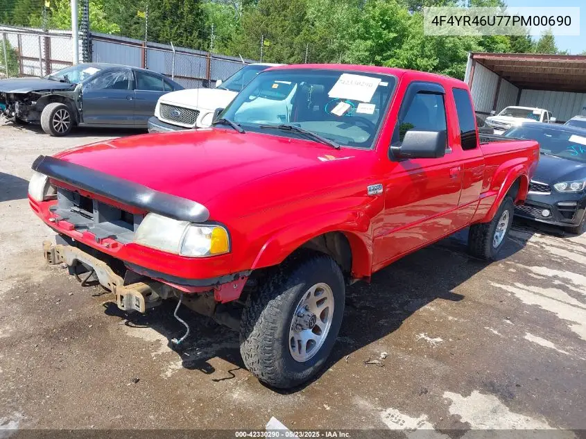 2007 Mazda B3000 Ds VIN: 4F4YR46U77PM00690 Lot: 42330290