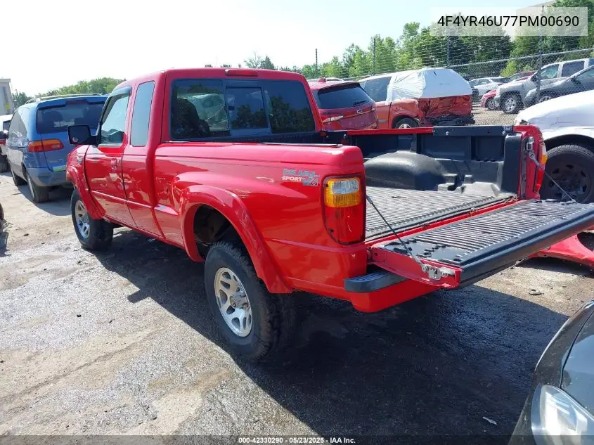 2007 Mazda B3000 Ds VIN: 4F4YR46U77PM00690 Lot: 42330290