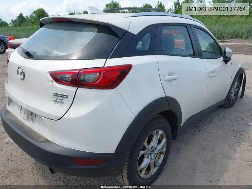 2016 Mazda Cx-3 Sport VIN: JM1DKFB79G0137764 Lot: 42529508
