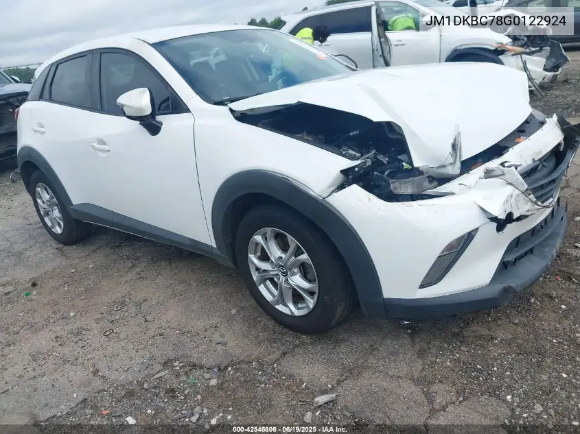 2016 Mazda Cx-3 Touring VIN: JM1DKBC78G0122924 Lot: 42546806