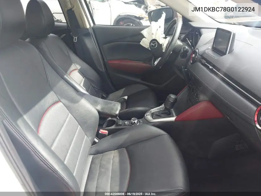 2016 Mazda Cx-3 Touring VIN: JM1DKBC78G0122924 Lot: 42546806