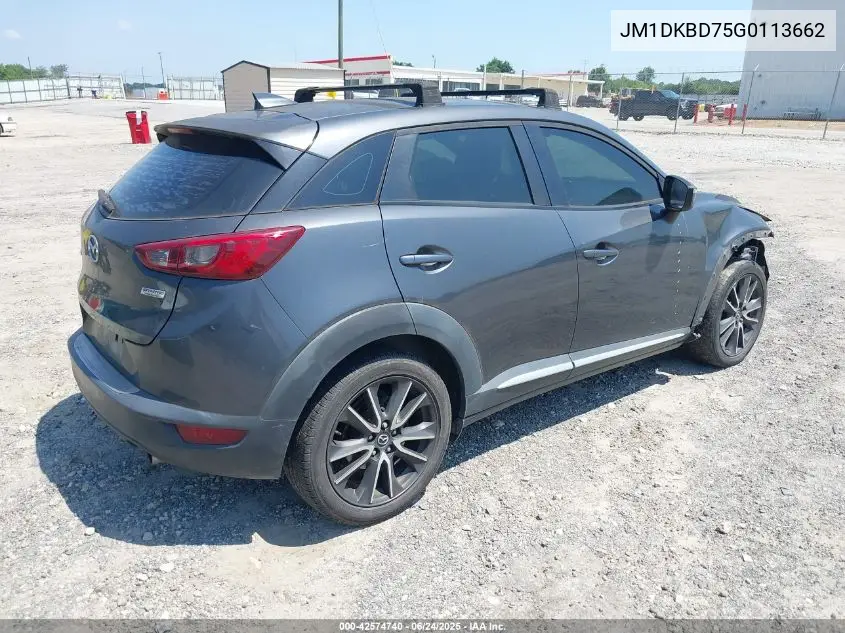 2016 Mazda Cx-3 Grand Touring VIN: JM1DKBD75G0113662 Lot: 42574740