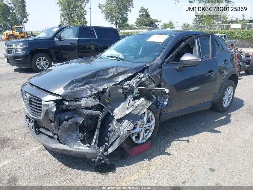 2016 Mazda Cx-3 Touring VIN: JM1DKBC78G0125869 Lot: 42591655