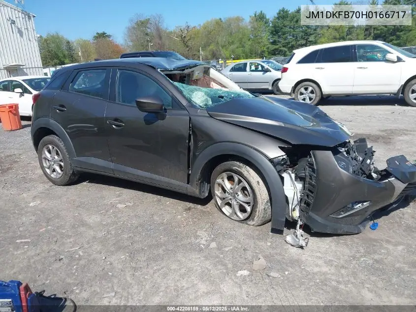 2017 Mazda Cx-3 Sport VIN: JM1DKFB70H0166717 Lot: 42208159