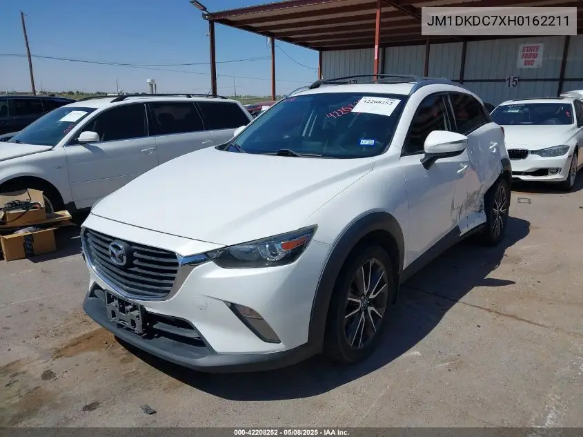 2017 Mazda Cx-3 Touring VIN: JM1DKDC7XH0162211 Lot: 42208252
