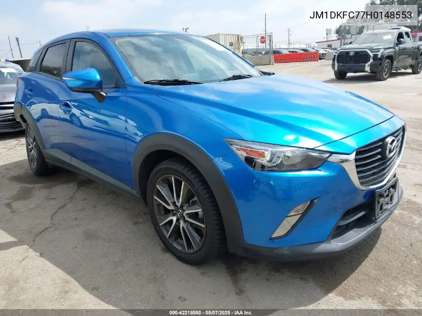 2017 Mazda Cx-3 Touring VIN: JM1DKFC77H0148553 Lot: 42218580