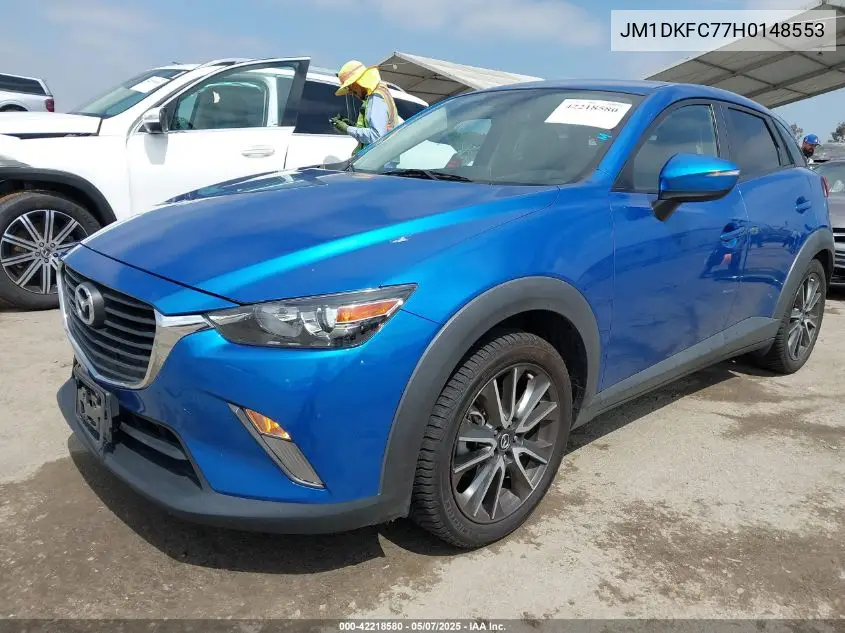 2017 Mazda Cx-3 Touring VIN: JM1DKFC77H0148553 Lot: 42218580