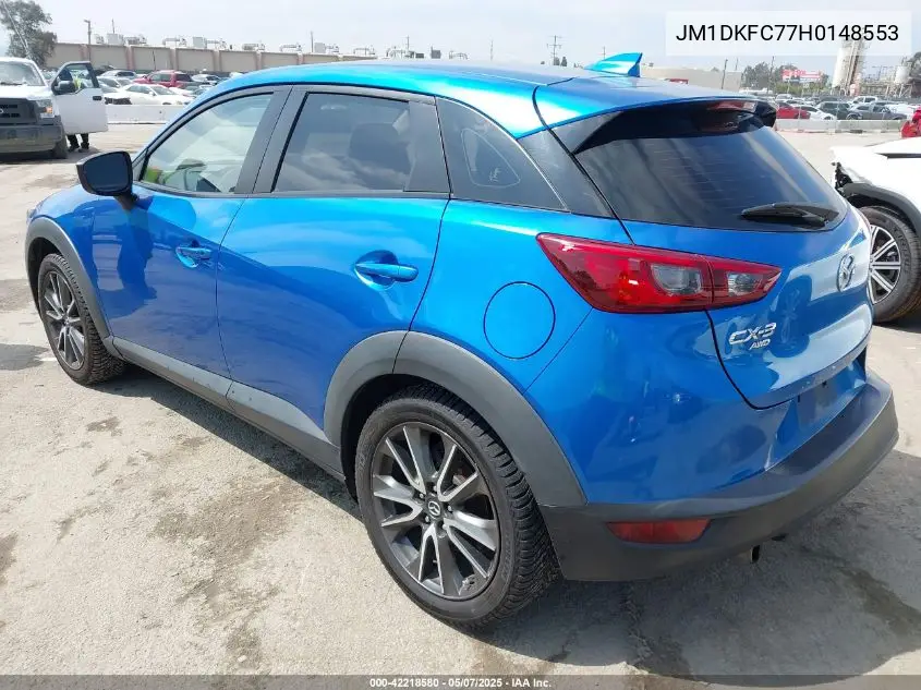2017 Mazda Cx-3 Touring VIN: JM1DKFC77H0148553 Lot: 42218580