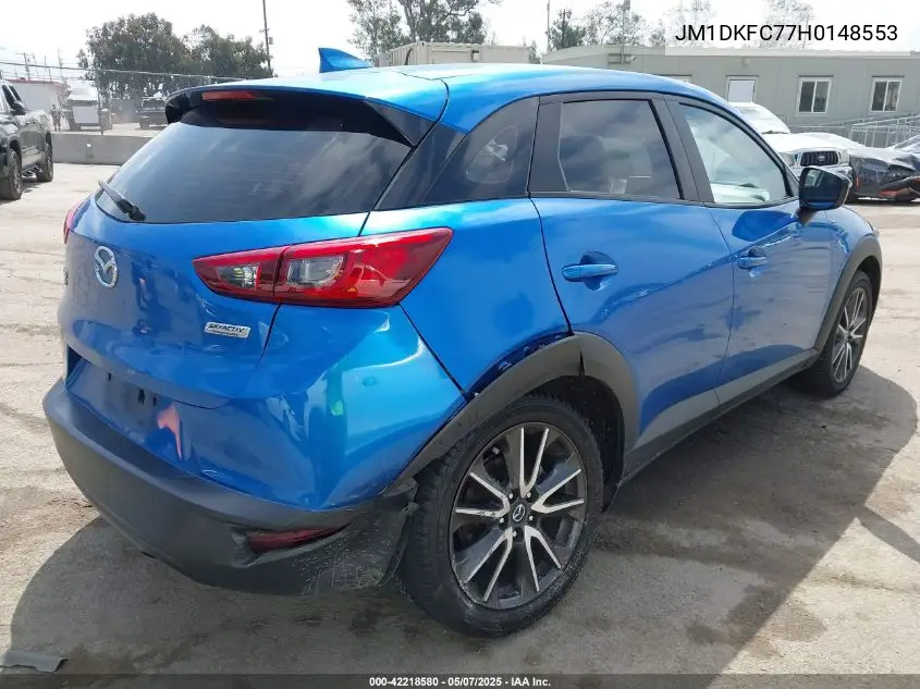 2017 Mazda Cx-3 Touring VIN: JM1DKFC77H0148553 Lot: 42218580