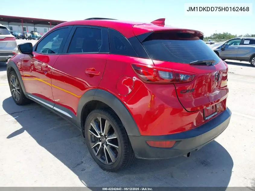 2017 Mazda Cx-3 Grand Touring VIN: JM1DKDD75H0162468 Lot: 42242443