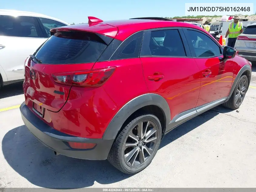 2017 Mazda Cx-3 Grand Touring VIN: JM1DKDD75H0162468 Lot: 42242443