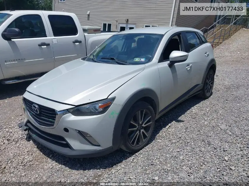 2017 Mazda Cx-3 Touring VIN: JM1DKFC7XH0177433 Lot: 42553343