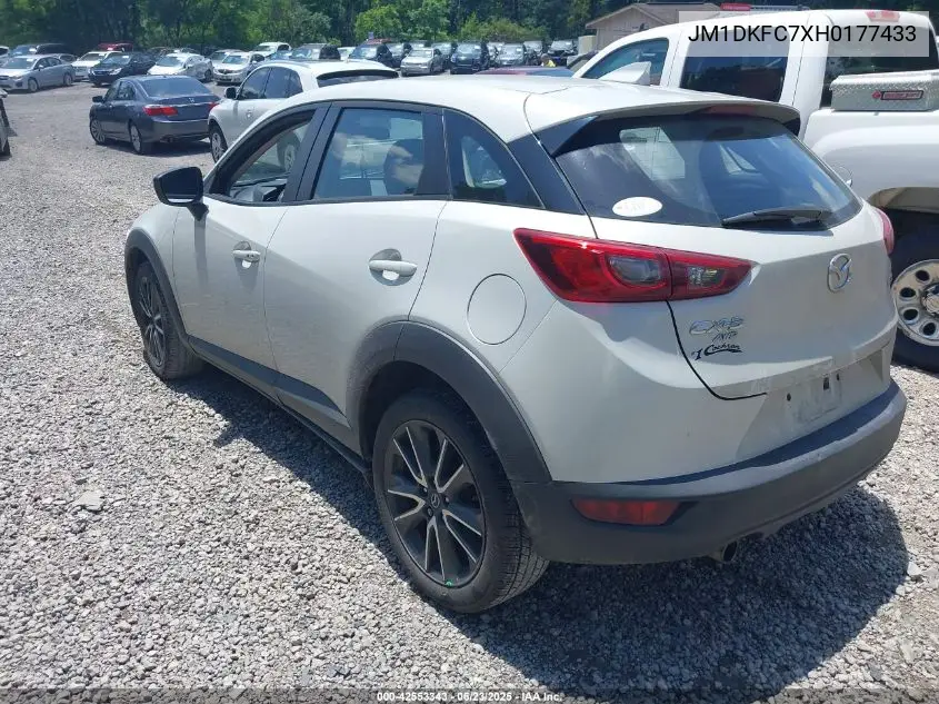 2017 Mazda Cx-3 Touring VIN: JM1DKFC7XH0177433 Lot: 42553343