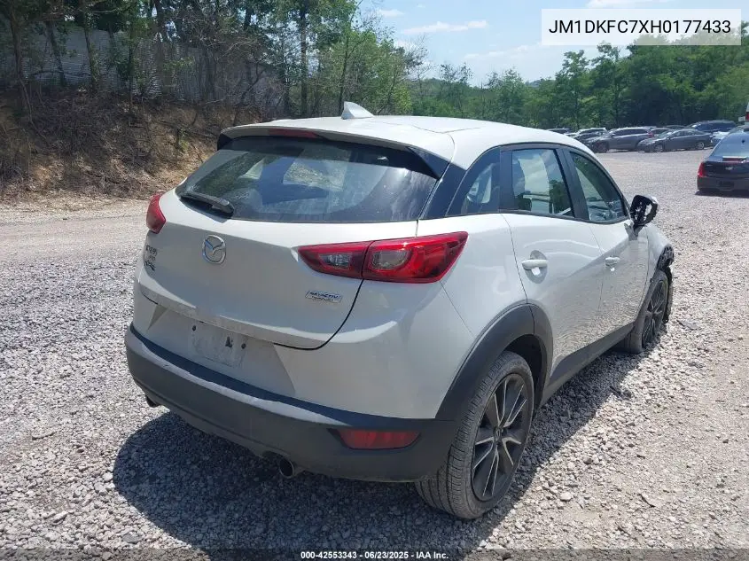 2017 Mazda Cx-3 Touring VIN: JM1DKFC7XH0177433 Lot: 42553343