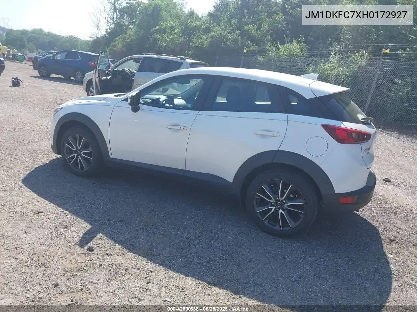 2017 Mazda Cx-3 Touring VIN: JM1DKFC7XH0172927 Lot: 42590638