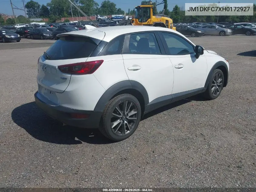 2017 Mazda Cx-3 Touring VIN: JM1DKFC7XH0172927 Lot: 42590638
