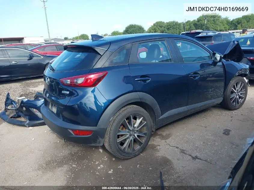2017 Mazda Cx-3 Touring VIN: JM1DKDC74H0169669 Lot: 42600444
