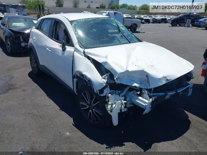 2017 Mazda Cx-3 Touring VIN: JM1DKDC72H0165927 Lot: 42691086