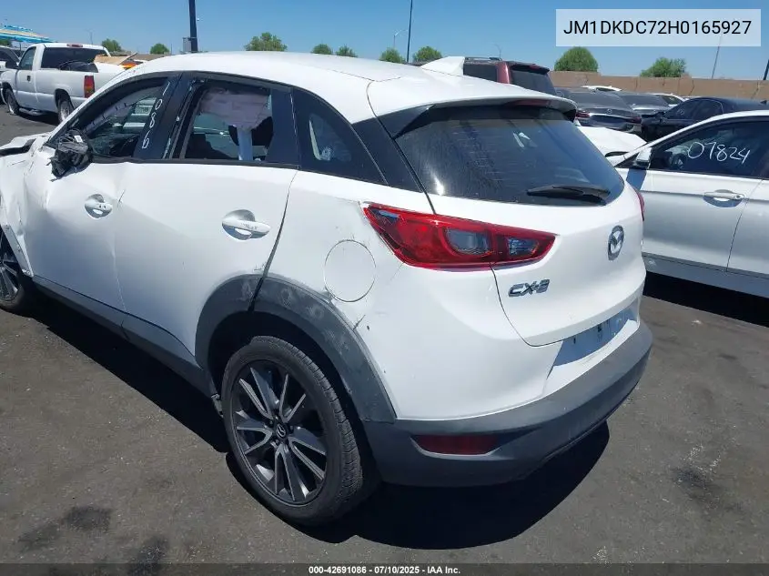 2017 Mazda Cx-3 Touring VIN: JM1DKDC72H0165927 Lot: 42691086
