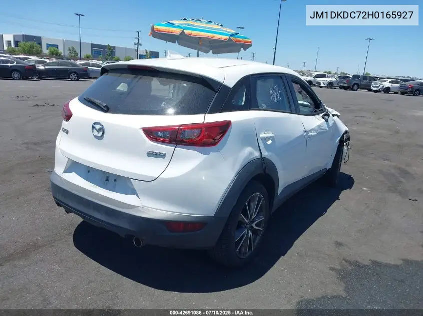 2017 Mazda Cx-3 Touring VIN: JM1DKDC72H0165927 Lot: 42691086