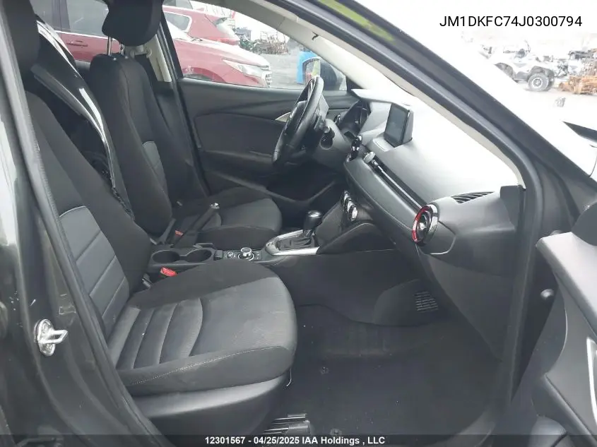 2018 Mazda Cx-3 VIN: JM1DKFC74J0300794 Lot: 12301567