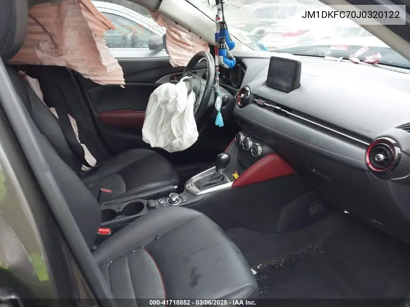 2018 Mazda Cx-3 Touring VIN: JM1DKFC70J0320122 Lot: 41718852