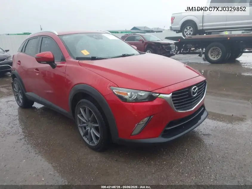 2018 Mazda Cx-3 Touring VIN: JM1DKDC7XJ0329852 Lot: 42146739