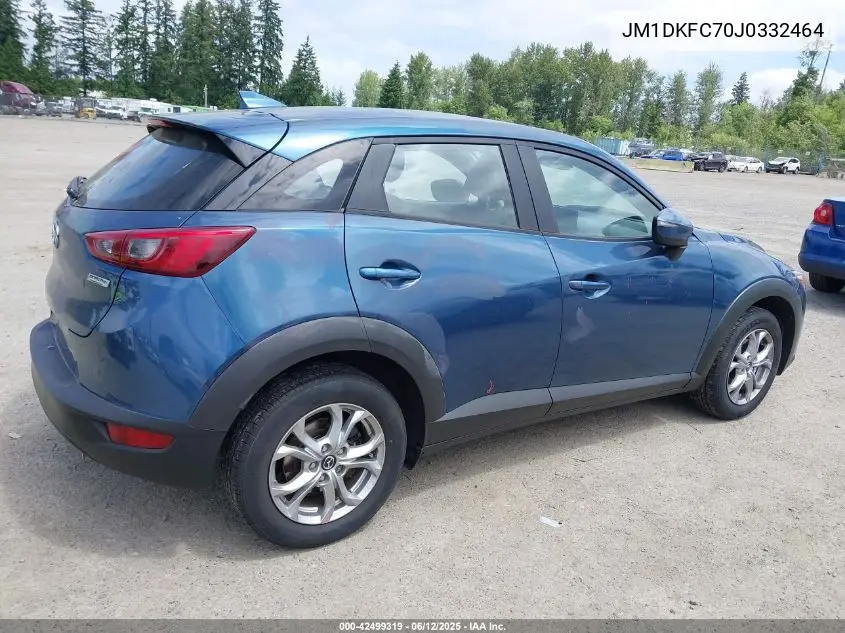 2018 Mazda Cx-3 Touring VIN: JM1DKFC70J0332464 Lot: 42499319