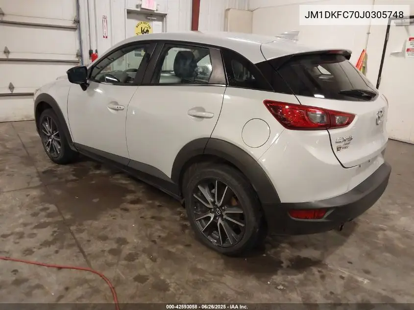 2018 Mazda Cx-3 Touring VIN: JM1DKFC70J0305748 Lot: 42593058