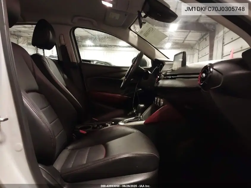 2018 Mazda Cx-3 Touring VIN: JM1DKFC70J0305748 Lot: 42593058