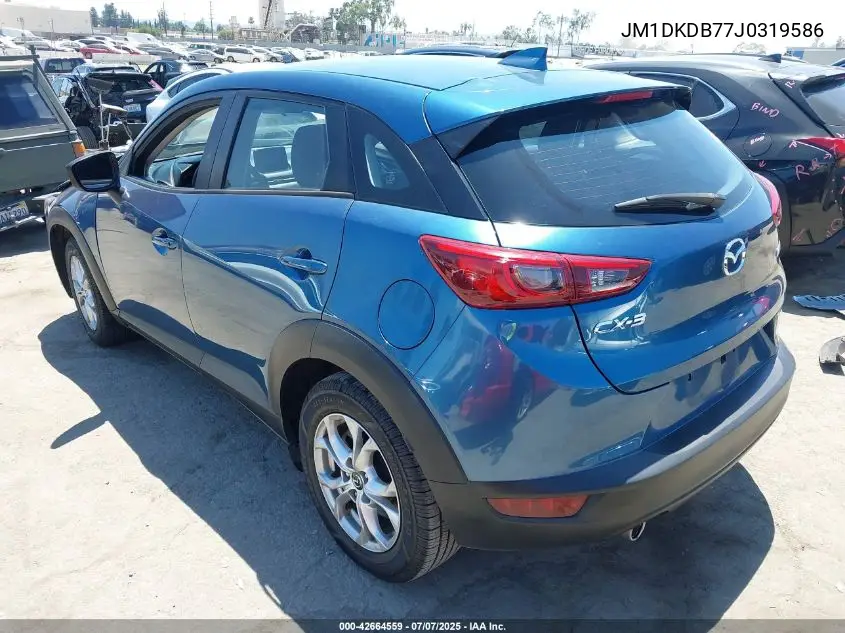 2018 Mazda Cx-3 Sport VIN: JM1DKDB77J0319586 Lot: 42664559