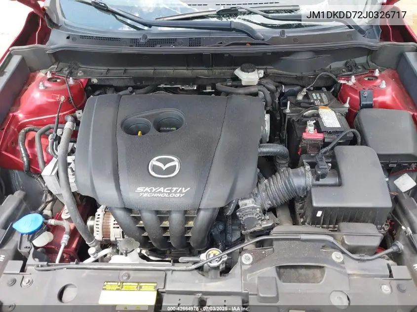 2018 Mazda Cx-3 Grand Touring VIN: JM1DKDD72J0326717 Lot: 42664976