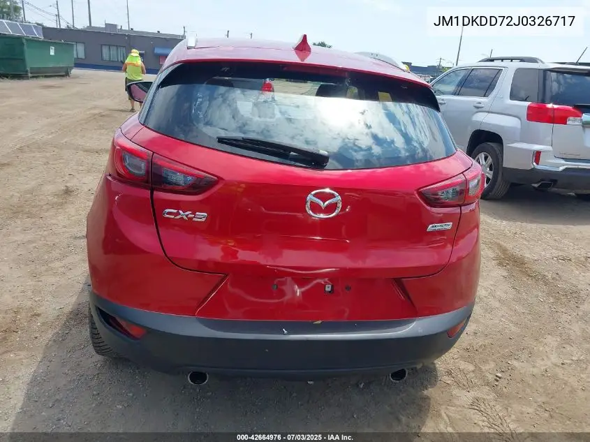 2018 Mazda Cx-3 Grand Touring VIN: JM1DKDD72J0326717 Lot: 42664976