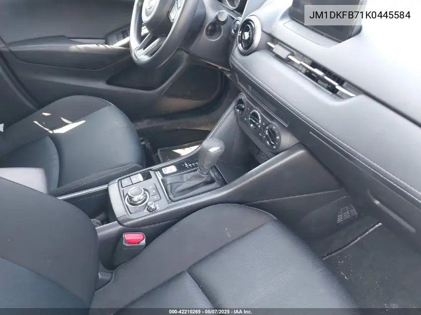2019 Mazda Cx-3 Sport VIN: JM1DKFB71K0445584 Lot: 42210269