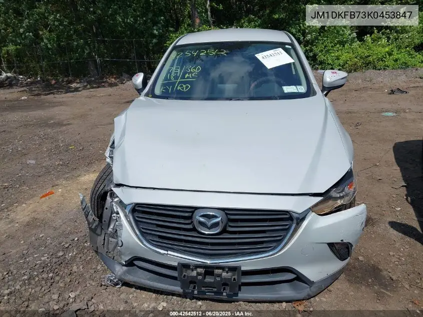 2019 Mazda Cx-3 Sport VIN: JM1DKFB73K0453847 Lot: 42542512