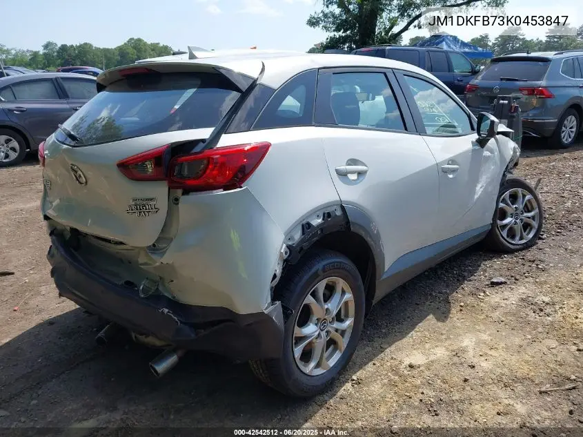 2019 Mazda Cx-3 Sport VIN: JM1DKFB73K0453847 Lot: 42542512