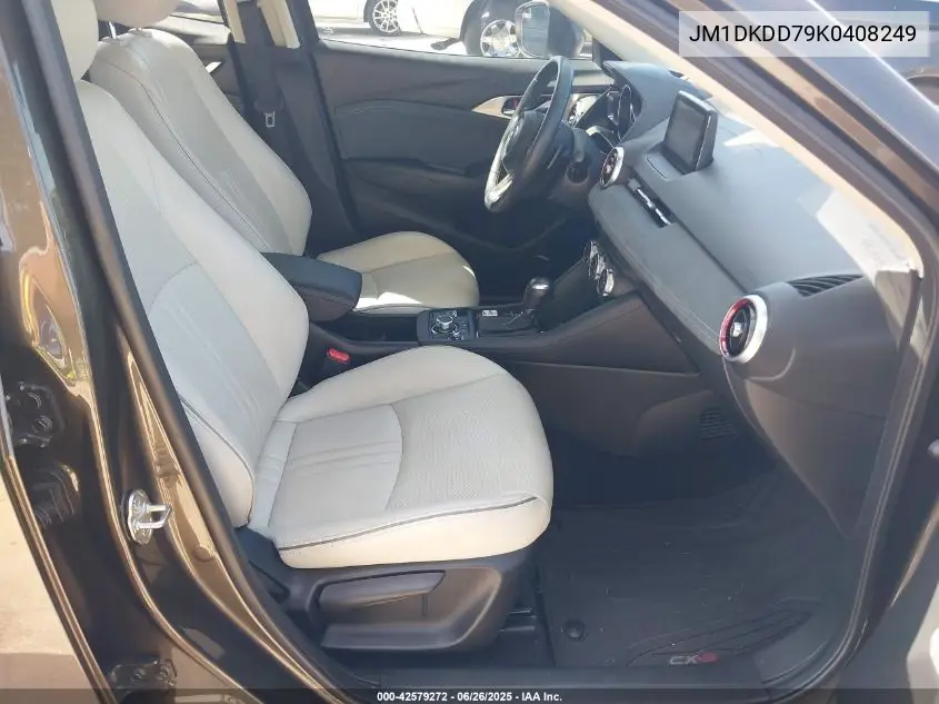 2019 Mazda Cx-3 Grand Touring VIN: JM1DKDD79K0408249 Lot: 42579272