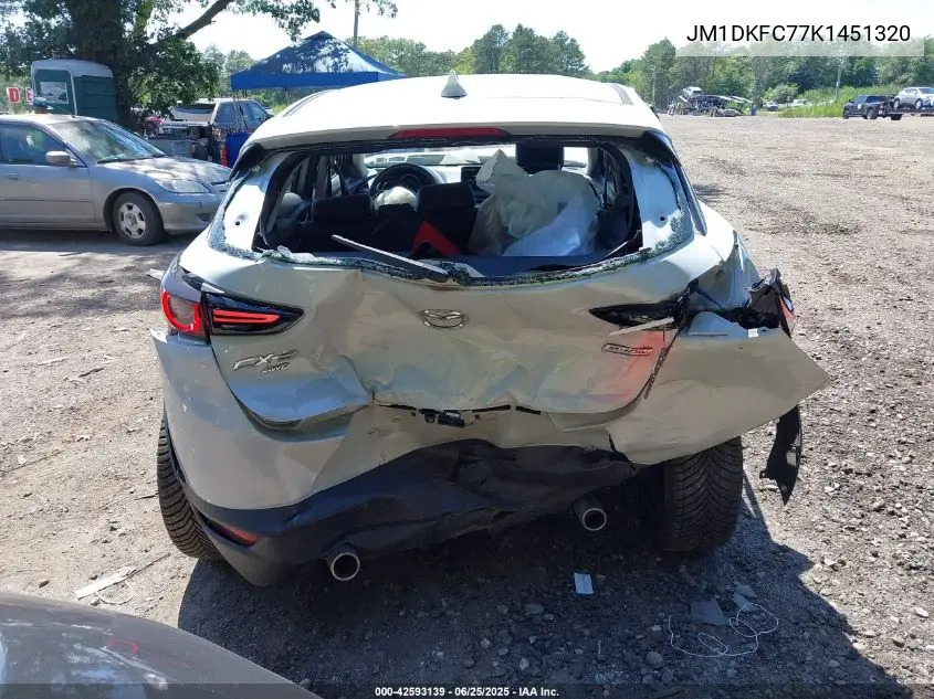 2019 Mazda Cx-3 Touring VIN: JM1DKFC77K1451320 Lot: 42593139